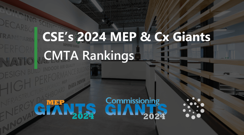 CMTA Named 2024 CSE MEP & Cx Giant