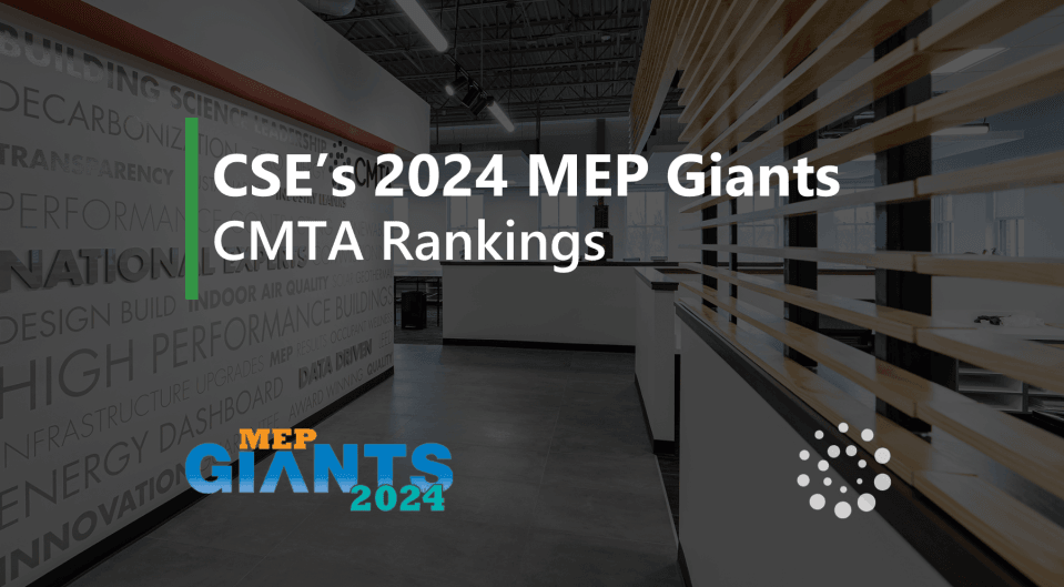 CMTA Named 2024 CSE MEP Giant