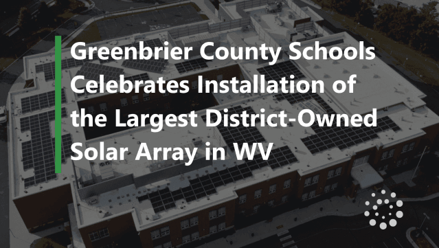 GCS Celebrates Installation of Solar Array